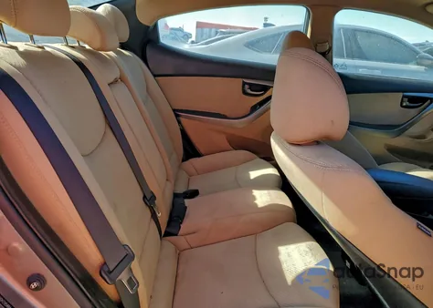 2013 Hyundai Elantra Gls z USA, uszkodzony, nr VIN 5NPDH4AE1DH295484